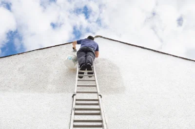 Peinture extérieure au Bélieu — façades et ravalement